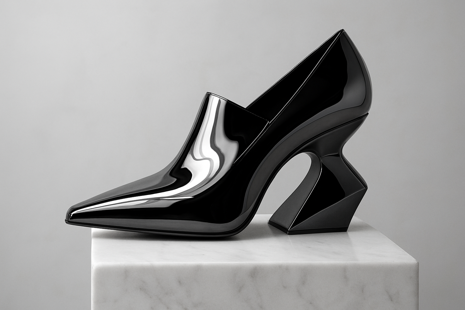 black stock heels for front page of website